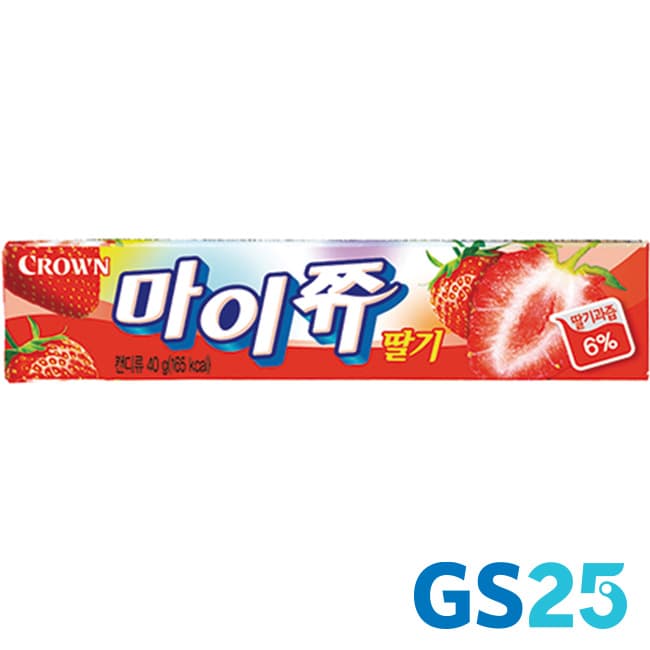GS25 마이쮸(딸기)