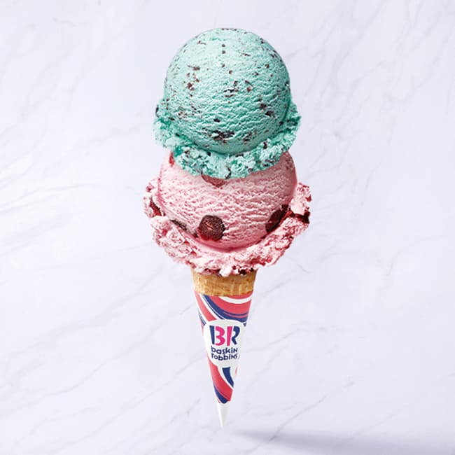 배스킨라빈스 더블레귤러 아이스크림