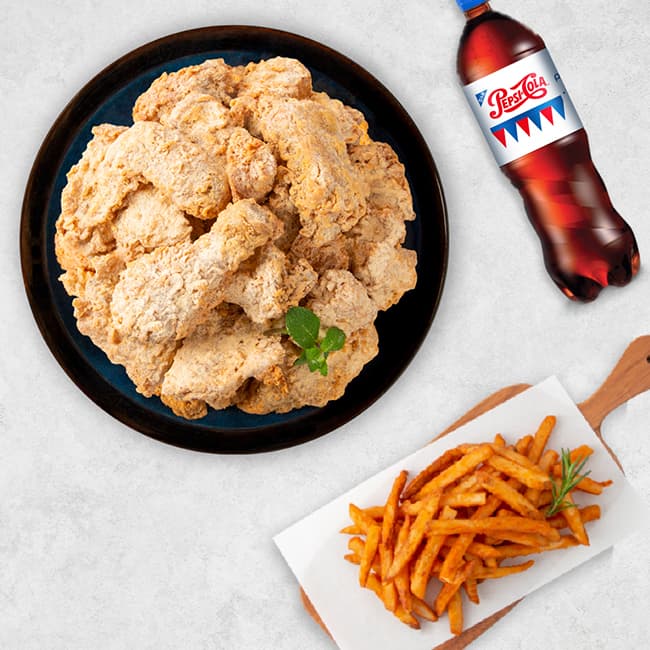 네네치킨 스노윙치킨(치즈)+콜라(1.25L)+감자