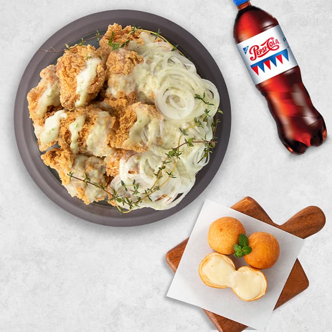 네네치킨 순살코찡마요치킨+네네볼+콜라(1.25L)