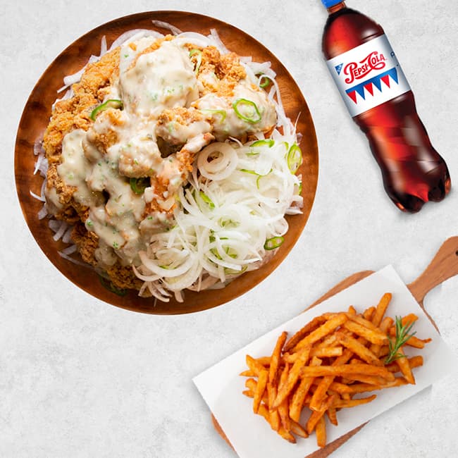 네네치킨 청양마요치킨+감자+콜라(1.25L)